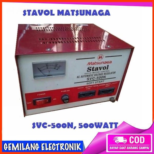 Jual Stabilizer Matsunaga Watt Stavol Svc N Matsunaga Va