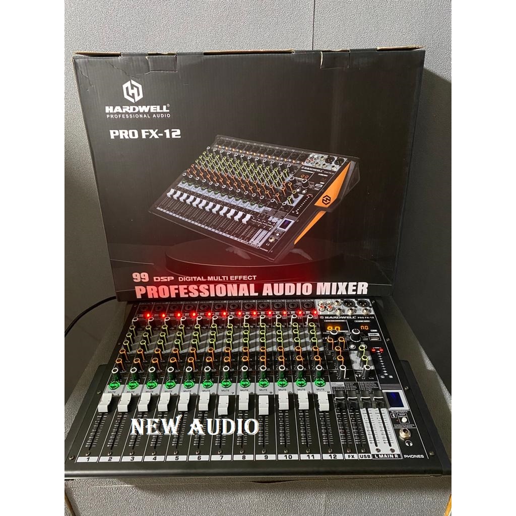 Jual mixer hardwell Pro Fx 12 pro fx12 original hardwell | Shopee Indonesia