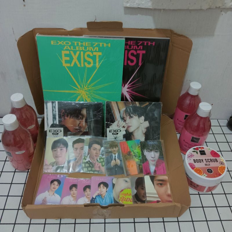 Jual READY | THE 7TH ALBUM EXIST EXO | PHOTOBOOK VER SEALED | POB SEHUN ...