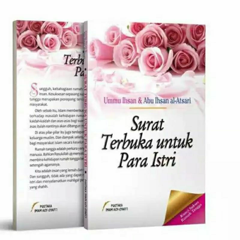 Jual Surat Terbuka Untuk Para Istri Pustaka Imam Asy Syafii