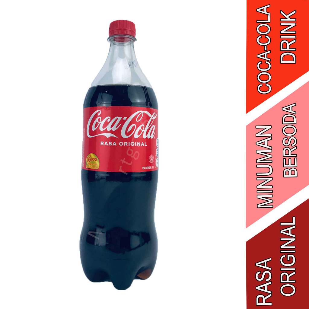 Jual Original - Coca Cola - Minuman Berkarbonasi rasa Cola - 1 Liter ...