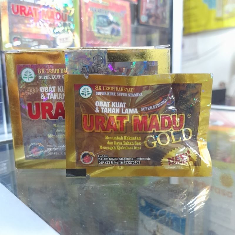 Jual Urat Madu Gold Kapsul Herbal Original Shopee Indonesia