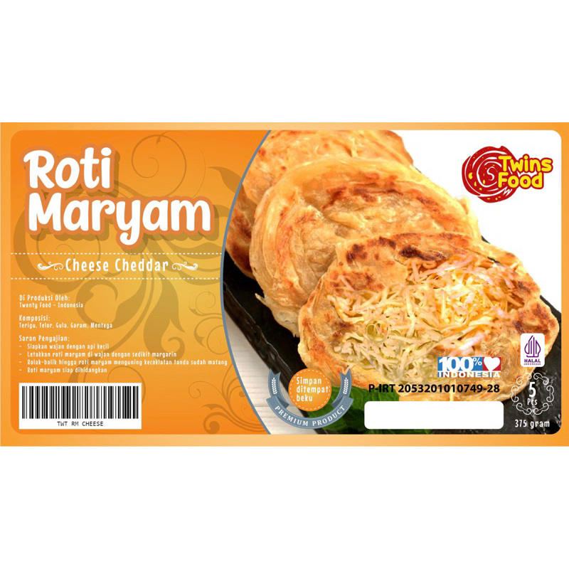 Jual [ISI 5] Roti Maryam Keju isi 5 Pcs / Roti Canai / Roti Konde Keju ...