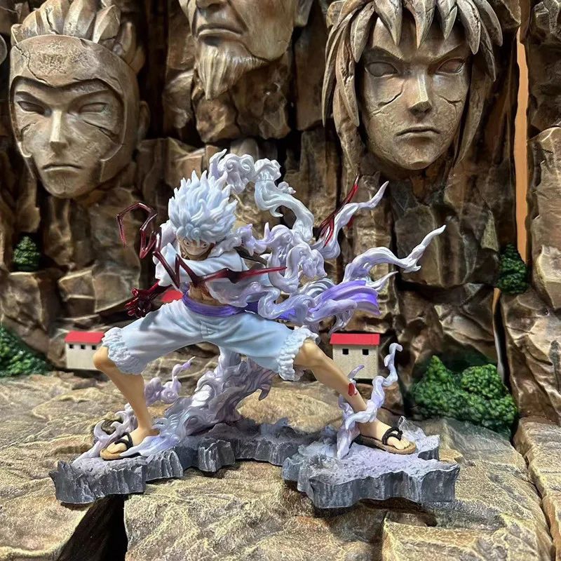 Jual Anime One Piece Monkey D Luffy Gear 5 Nika Joyboy Statue Figure ...
