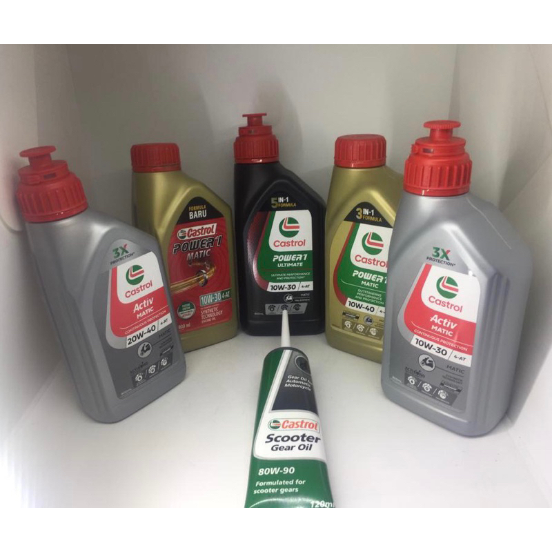 Jual Castrol Matic Series Varian isi 800ML, Castrol Active, Power ...