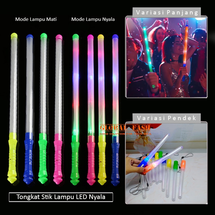 Jual Stick LED konser / Tongkat Stik Lampu Nyala / Light Stick Konser ...