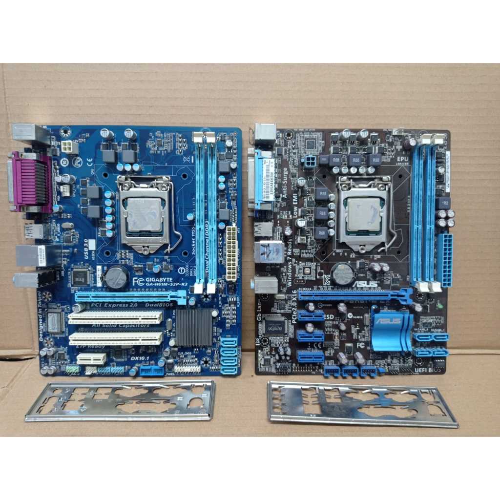 Jual Paket I5 3570 Mobo H61 Asus/Gigabyte Ram 16 Gb Ddr3 Normal Garansi ...