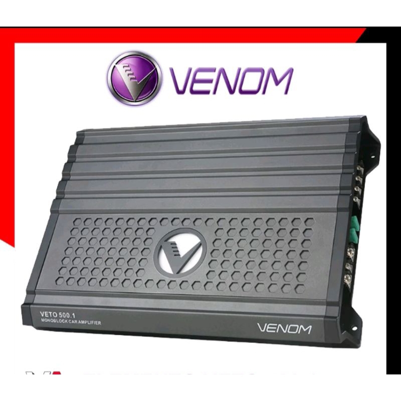 Jual Power Amplifier Mobil Monoblok Monoblock Venom Elemento Veto