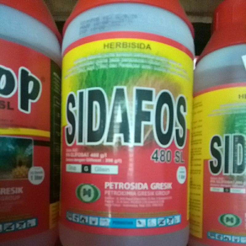 Jual Sidafos Liter Sl Herbisida Sistemik Shopee Indonesia