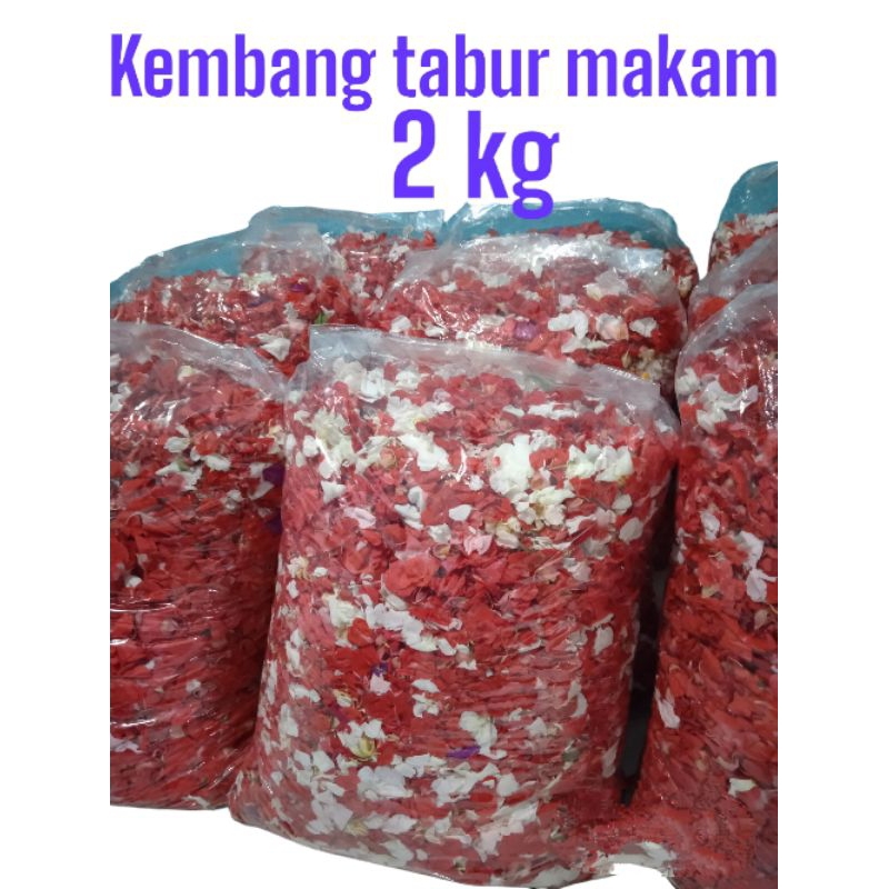 Jual bunga tabur pemakaman pihong 2 KG kembang duka cita ziarah nyekar ...