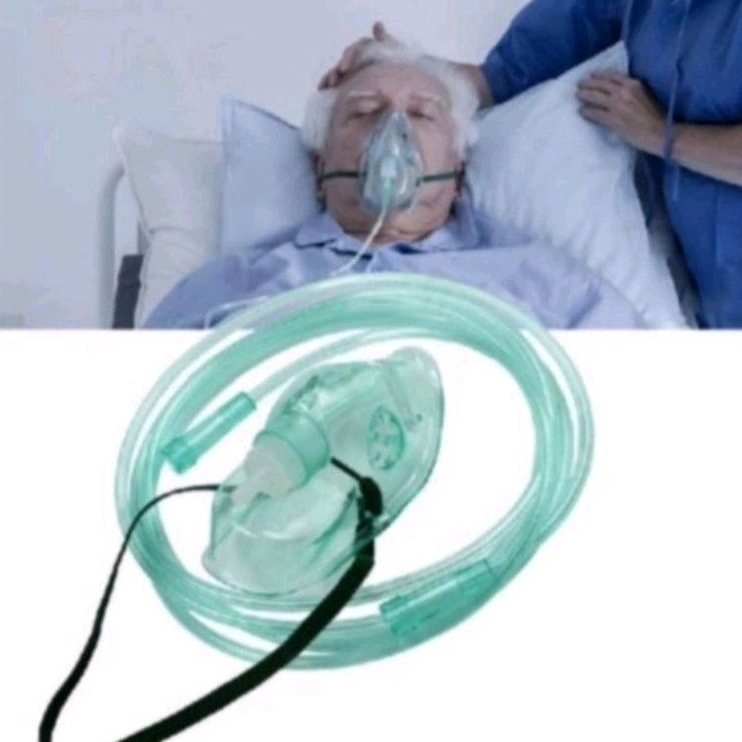 Jual Masker Oksigen Dewasa / Oxygen Mask Selang Nasal | Shopee Indonesia
