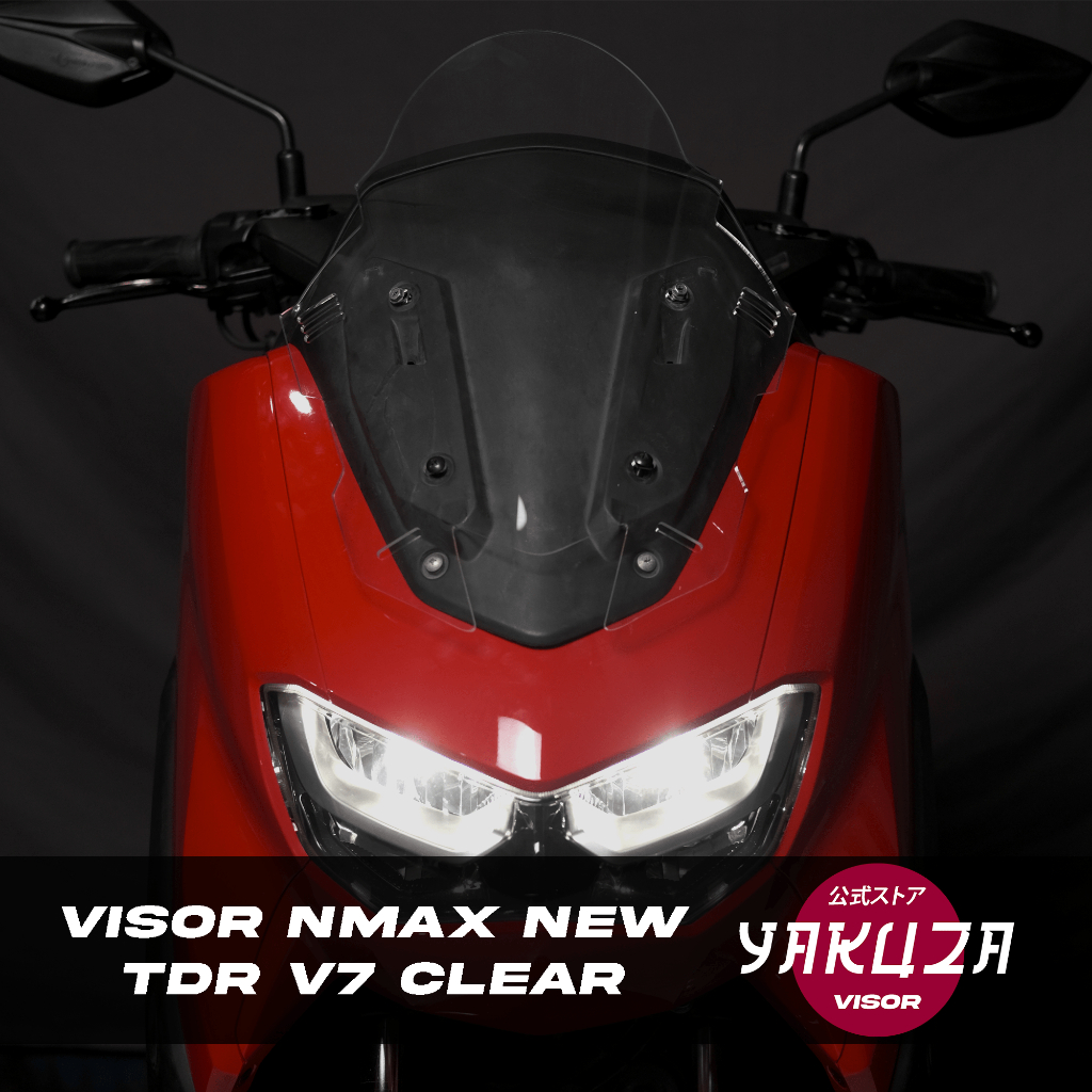 Jual Visor Windshield Wind Shield Nmax N Max New Tdr V V V Clear Bening Tebal Mm