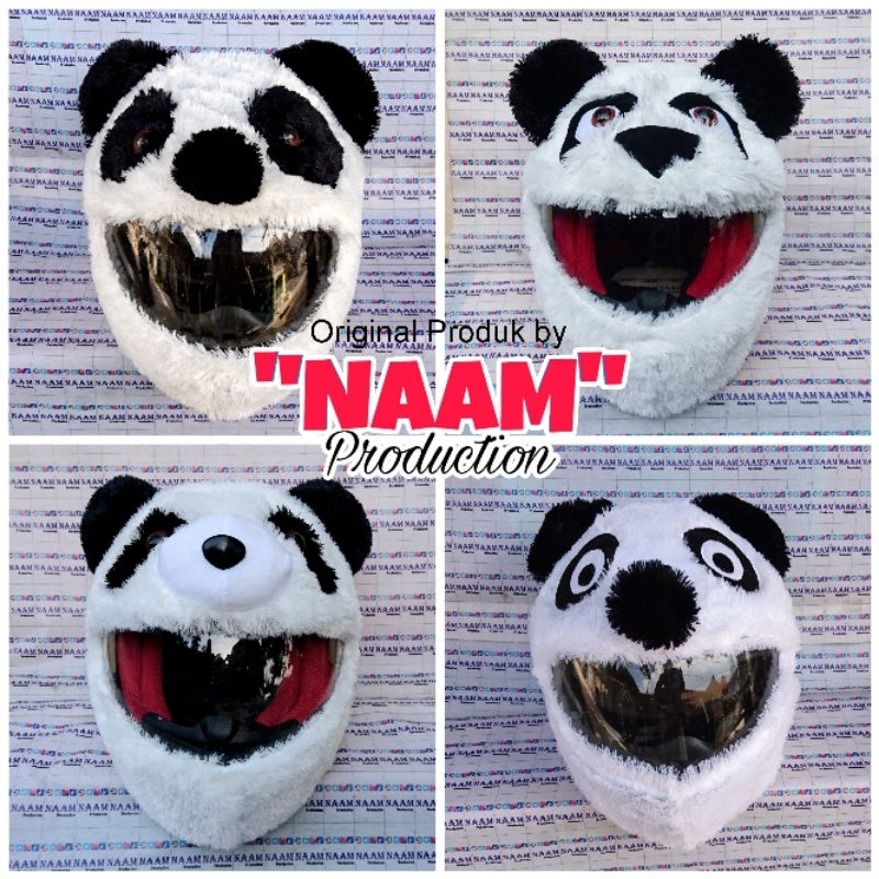 Jual Cover Helm Panda, Cover Helm Kungfu Panda, Cover Helm Karakter ...
