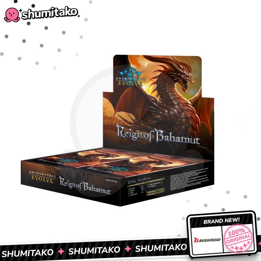Jual Kartu Shadowverse TCG English Reign of Bahamut Booster Box | Shopee  Indonesia