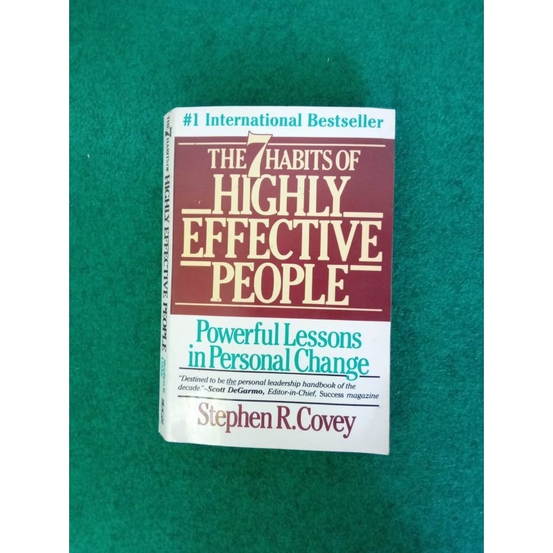 Jual The 7 Habits Of Highly Effective People By Stephen R. Covey ...