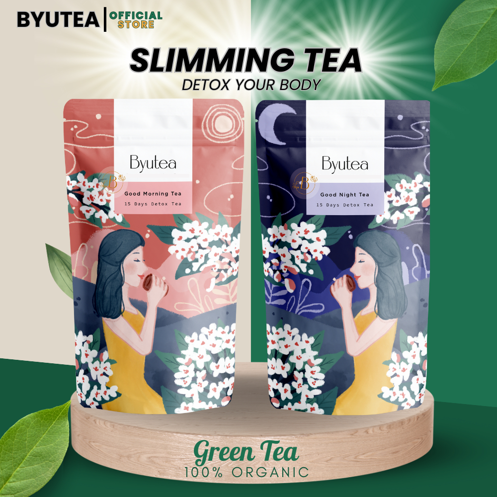 Jual Teh Diet Detox Byutea Tea Drink Suplemen Diet Pelangsing Herbal Alami Penurun Berat