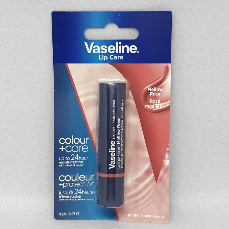 Jual Vaseline Lip Care Colour+Care Mellow Rose 3g Rosy Tinted Lip