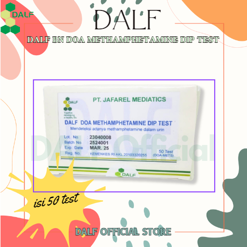 Jual DALF DOA METHAMPHETAMINE DIP TEST | Shopee Indonesia