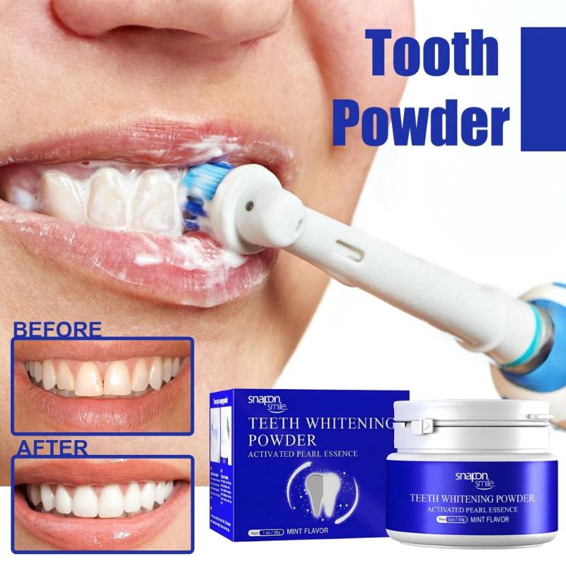 Jual Bright White Yellowing Stain Removal Snapon Smile Teeth Whitening