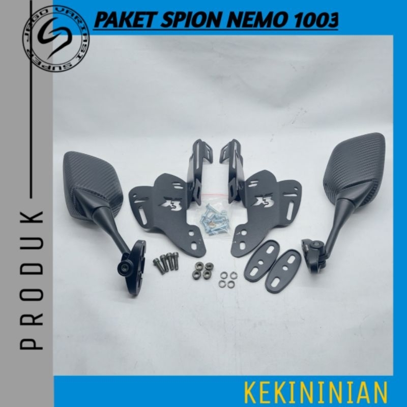 Jual Paket Spion Sporty Yamaha Lexi Plus Breket Dudukan Spion R