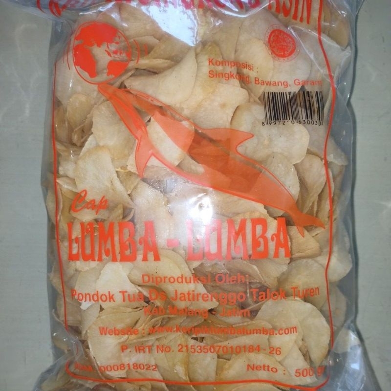 Jual Lumba Lumba Kripik Singkong Asin Manis Gr Bukan Produk