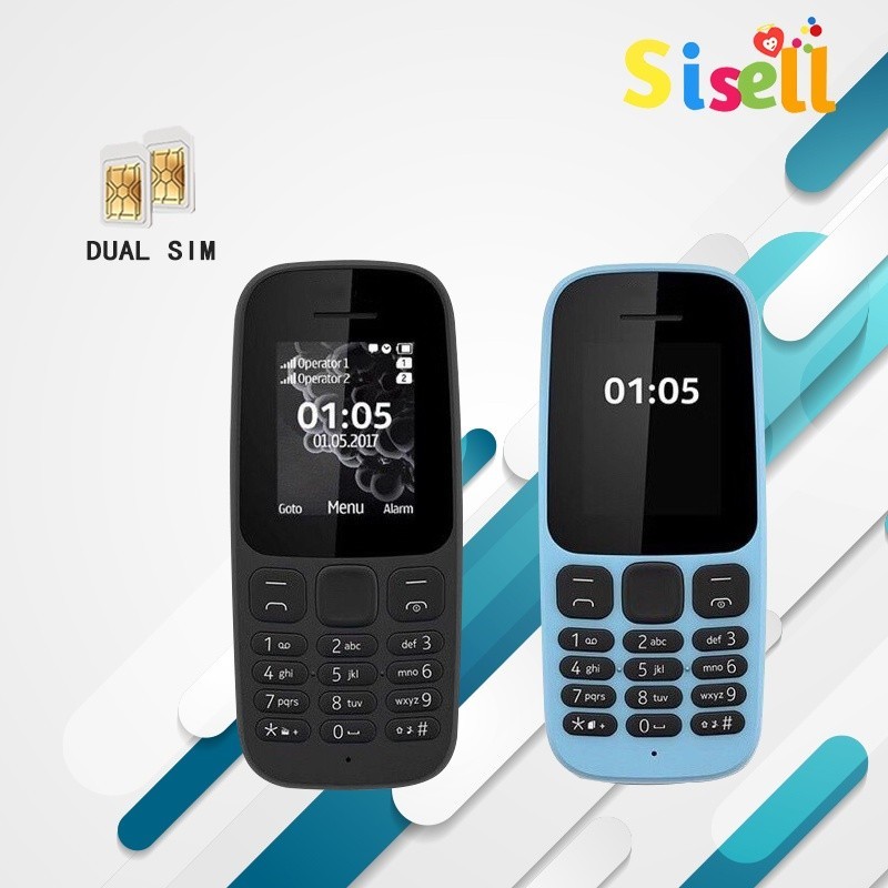 Jual Nokia 105 Hp Jadul Murah 105 JADUL DUAL SIM NEW | Shopee Indonesia