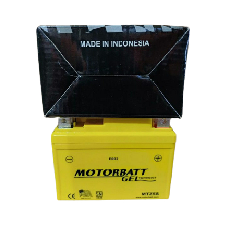 Jual AKI/ACCU KERING MOTOR BEAT/MIO J/GT/FINO MOTORBATT GEL TECHONOLOGY