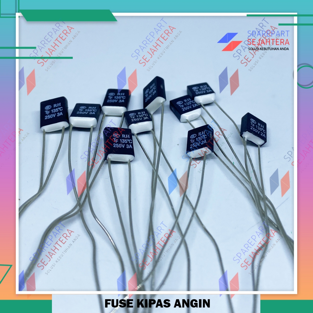 Jual FUSE PIUS THERMOFUSE KIPAS ANGIN COSMOS MIYAKO MASPION 2A 3A 250V ...