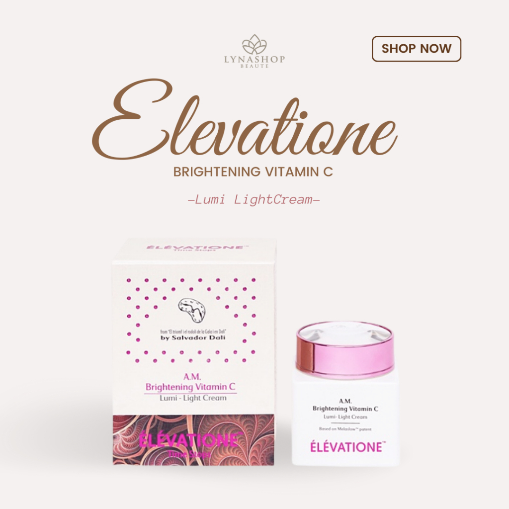 Jual ELEVATIONE3 Brightening Vit C Lumi Light Cream Shopee Indonesia