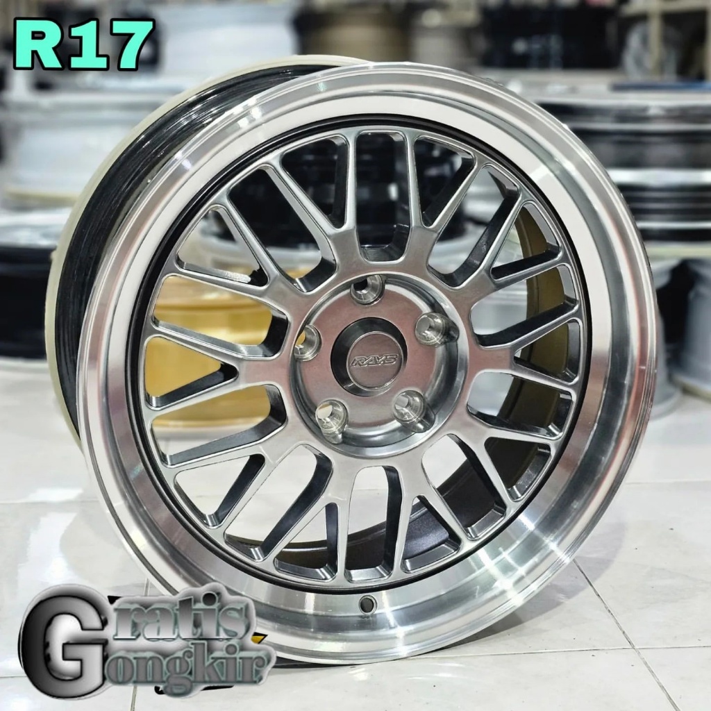 Jual velg ring 17 R17 RH-21A rep bbs lm pcd 5x114,3 lebar 7,5 velg ...