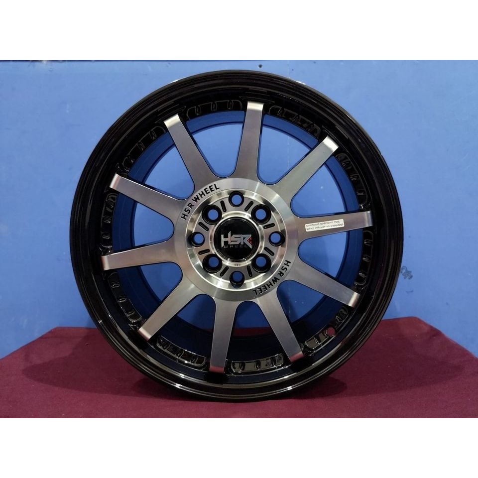 Jual VELG MODEL BARU RACING R16 LUBANG 4 HSR PCD 4X100 4X114,3 FREE ...