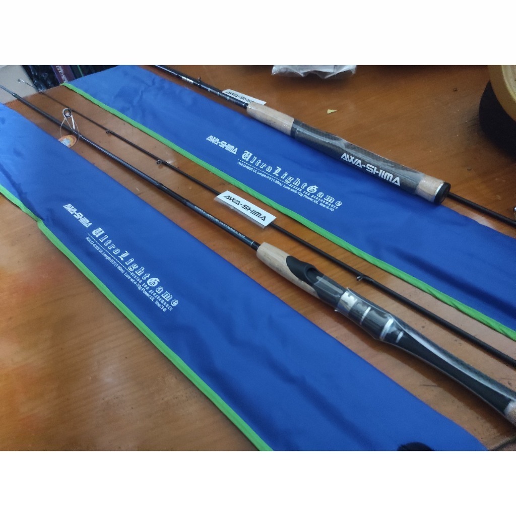 Jual Terbaru Joran UL Rod Awashima Ultra Light Game Spinning 2-6lb 3 ...