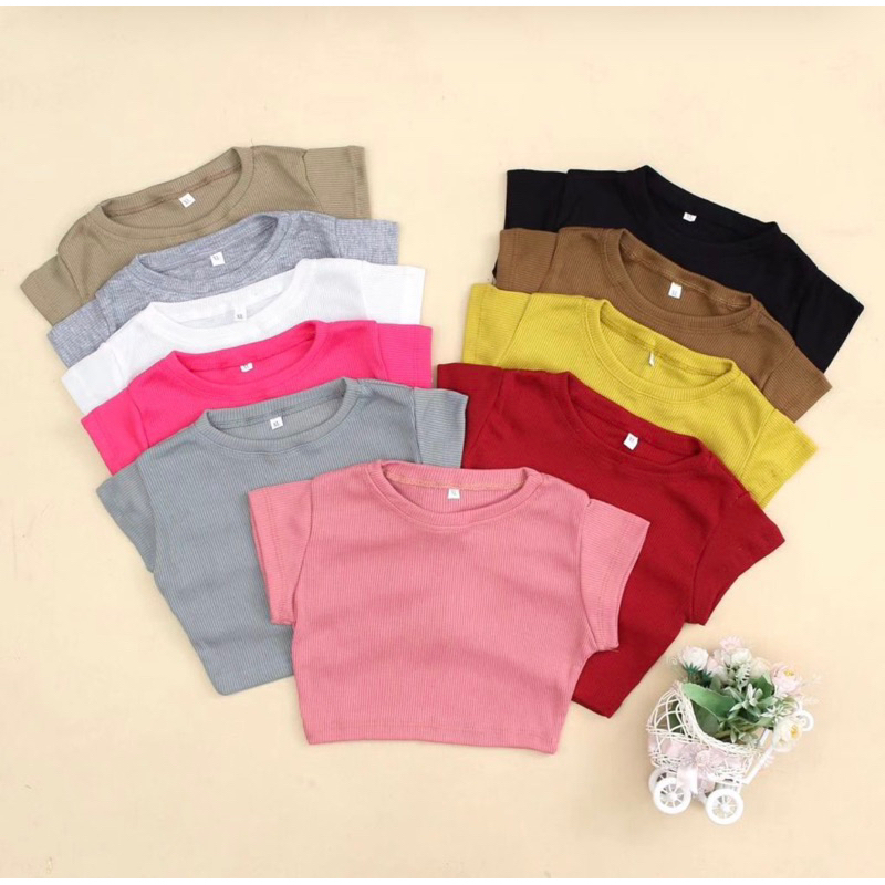 Jual Crop Top Anak Usia 1 2 3 4 5 6 7 Tahun | Shopee Indonesia