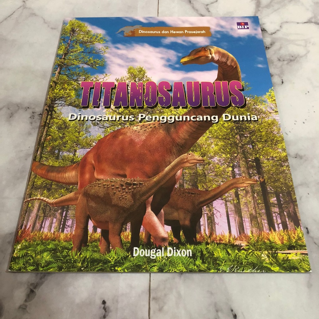 Jual Titanosaurus Dinosaurus Pengguncang Dunia Dinosaurus Dino Dan ...