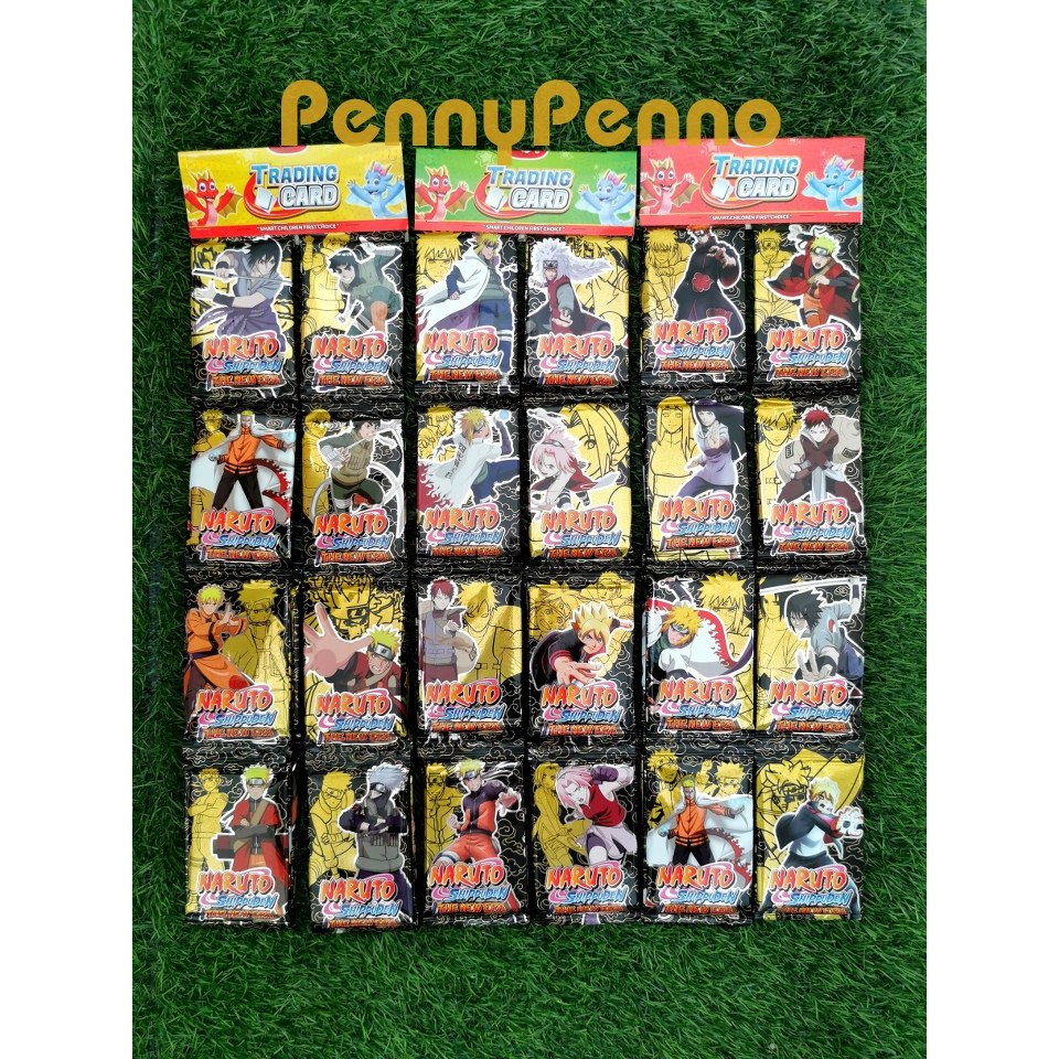 Jual Kartu Trading Card Game Naruto Battlegrounds Squid Game Pokemon (1  Pack isi 10 Lembar) DG | Shopee Indonesia