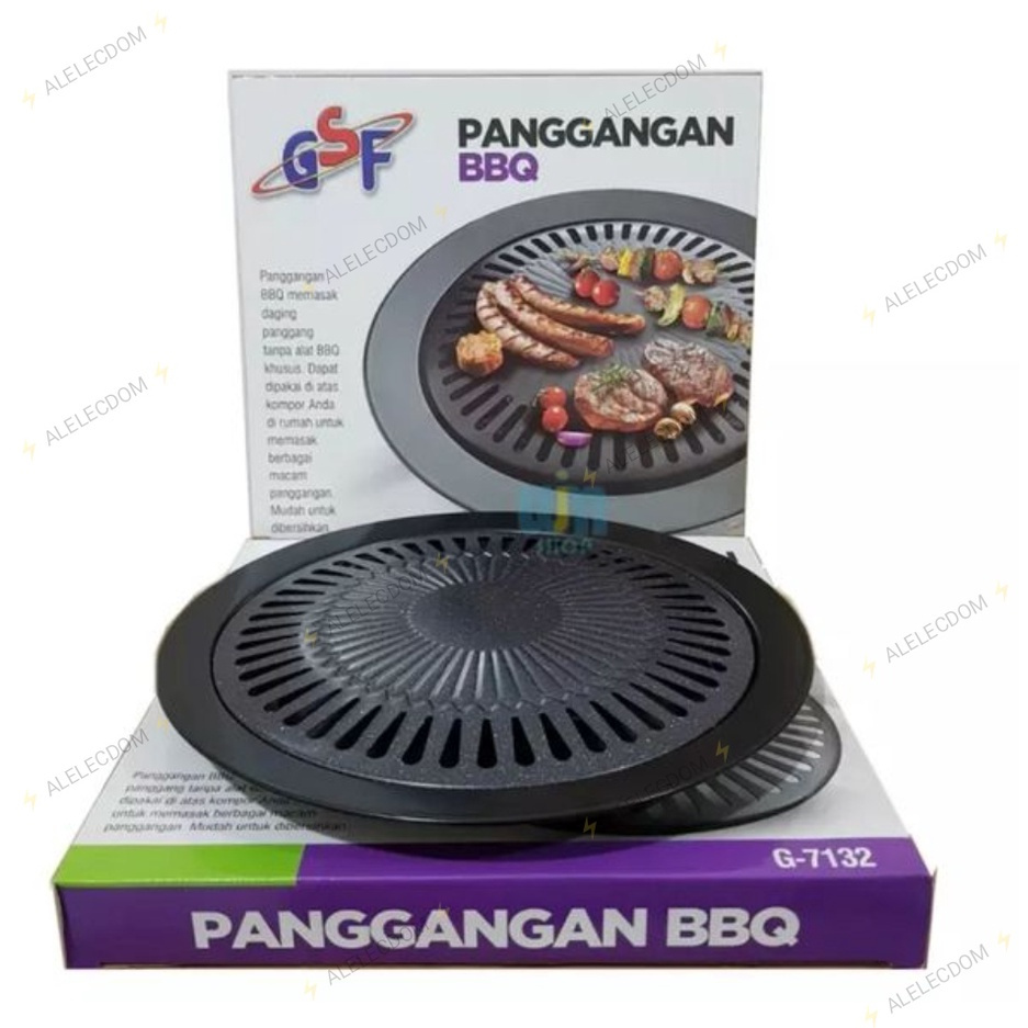 Jual Panggangan Grill Bbq Gsf Alat Panggangan Berbeque Grill Anti Lengket Serbaguna Shopee