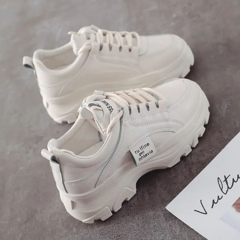 Jual [TEBUS MURAH] Sepatu Sneakers Wanita Fashion Platform Tinggi ...