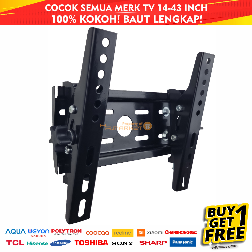 Jual Bracket TV Dinding Terlengkap & Harga Terbaru Agustus 2026 ...