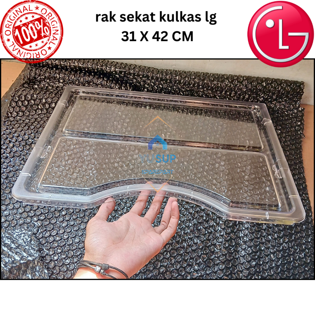 Jual RAK TATAKAN KULKAS LG 2 PINTU ORIGINAL UKURAN 31 X 42 CM Shopee Indonesia