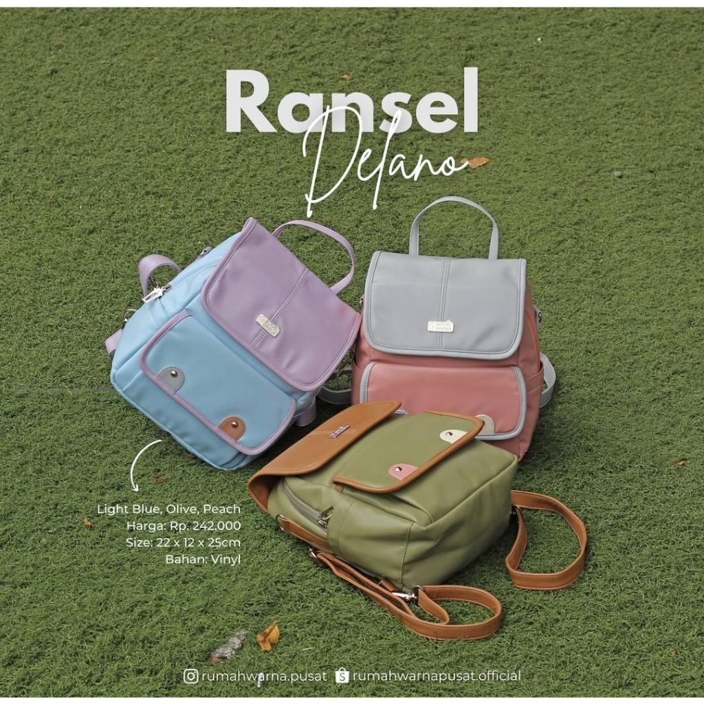 Jual Tas Ransel Delano Rumah Warna | Shopee Indonesia