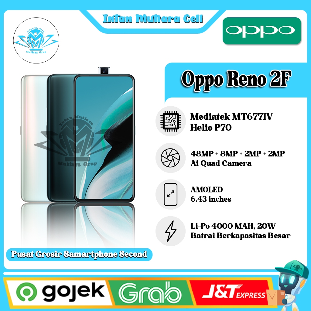 Jual Oppo Reno 2F Ram 8 Rom 128GB (SECOND) | Shopee Indonesia