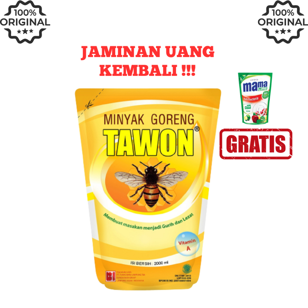 Jual MINYAK GORENG TAWON 2 LITER | Shopee Indonesia