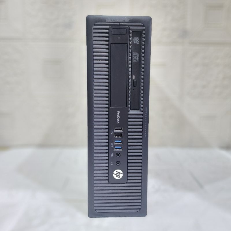 HP ProDesk 600 G1 SFF Ordinateur de Bureau Slim Nouveau Moniteur 20 Pouces Tecnii Intel i5 4e 3.2GHz 16 Go DDR3 RAM 500GB HDD Windows 10 Pro Clavier et Souris WiFi HDMI