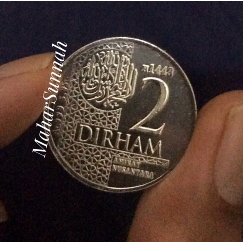 Jual Dirhamayn 2 Dirham Perak Shaykh Abdul Qadir As Sufi Wakala Bukan Dinar Emas Antam