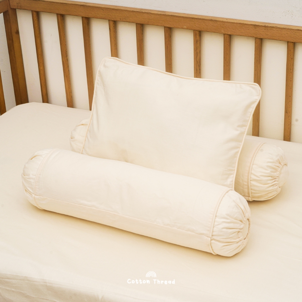 Bantal Guling- Pillow Bolster Set Japanese Cotton Cottonthread