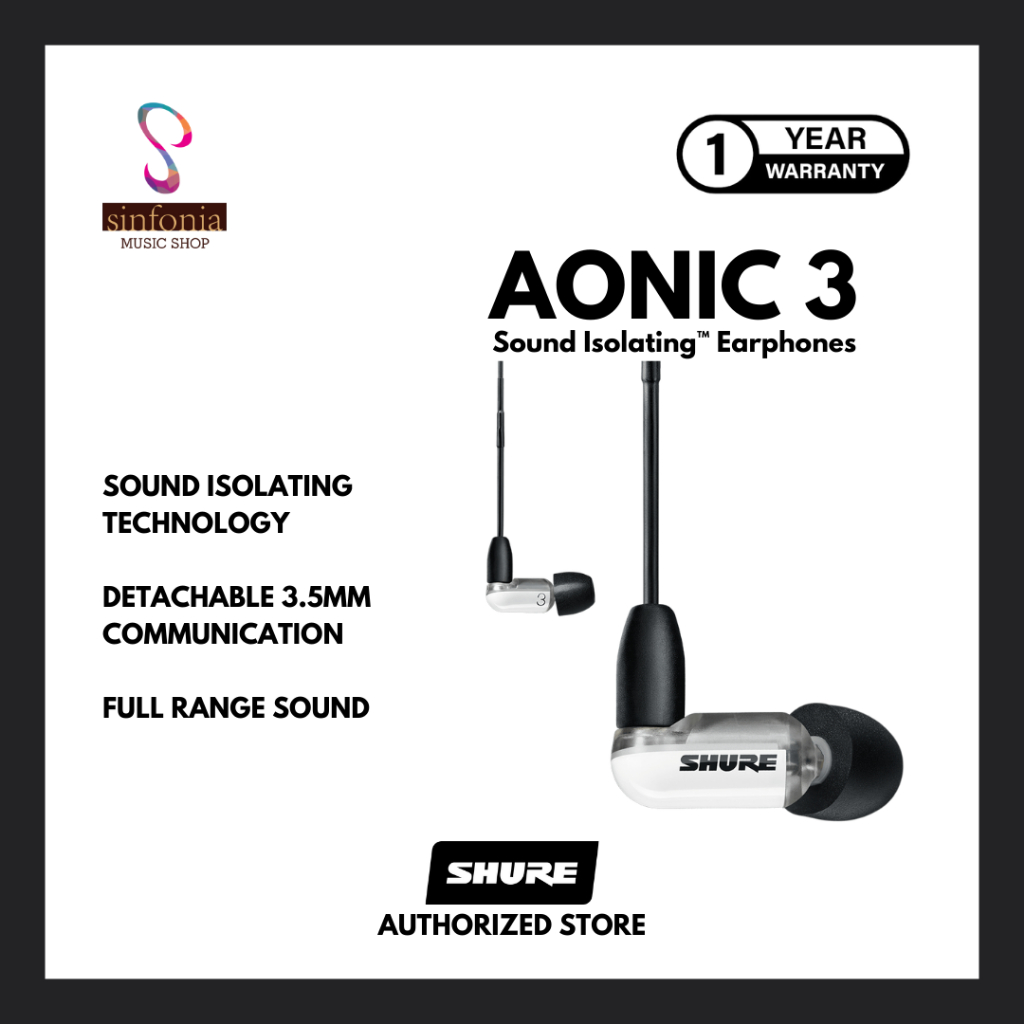 SHURE ANONIC 3 - イヤホン