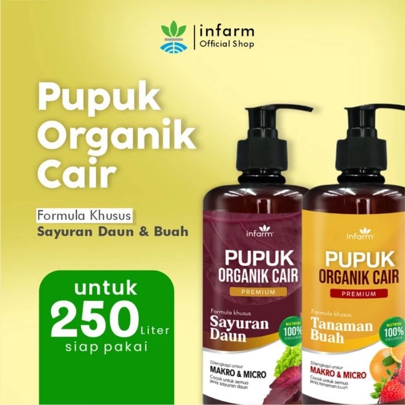 Jual Infarm Pupuk Organik Cair Tanaman Ml Poc Buah Dan Sayur Shopee Indonesia