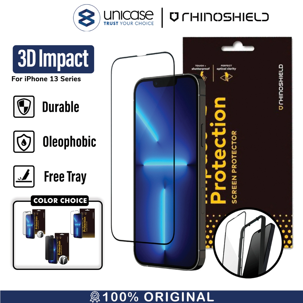 Jual Screen Protector iPhone 13 Pro Max Mini Rhinoshield 3D Impact