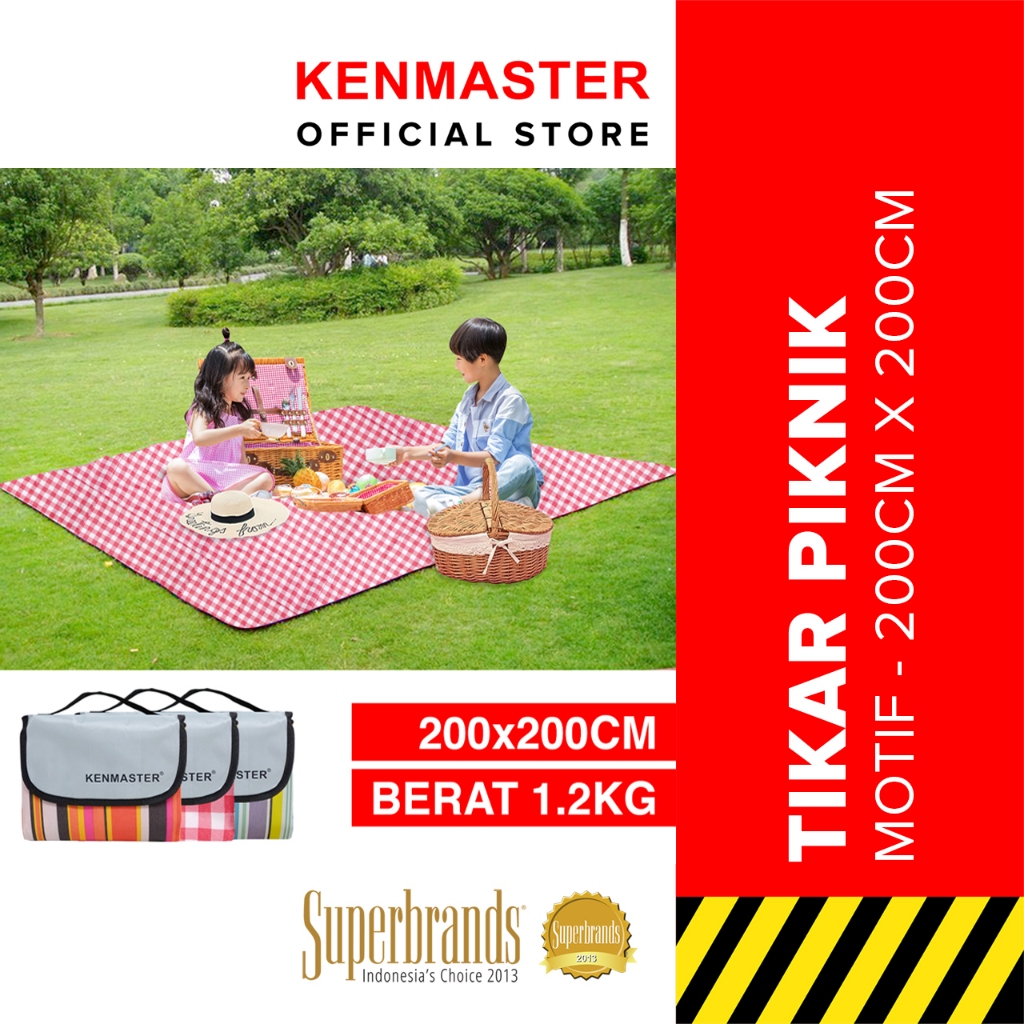 Jual Tikar Piknik KM-200 -200X200 CM / Picnic Rug / Alas Piknik - OL060 ...