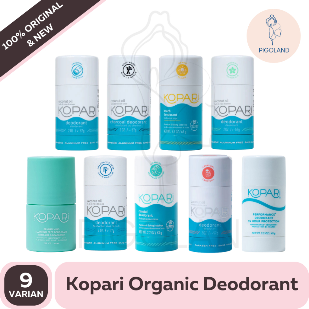 Jual Kopari Organic Deodorant Charcoal Beach Gardenia Tropical Coastal Shopee Indonesia
